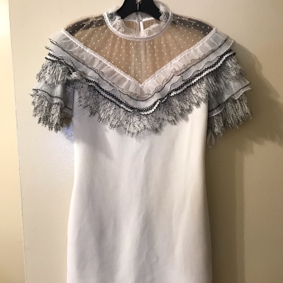 Self-Portrait lace cocktail dress